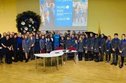 UNICEF memorandumą dėl draugiško miesto vaikams Alytus pasirašė pirmas