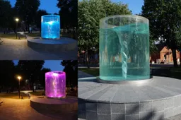 Unikalus Butrimonių fontanas vėl veikia