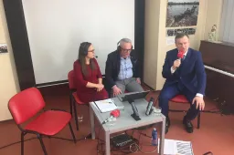 A. Truncė neatvyko, debatai virto interviu su A. Vrubliausku