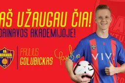 Pavyzdine futbolo akademija Lietuvoje įvardinta FA „Dainava”