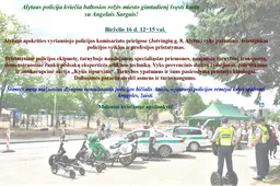 Miesto gimtadienio renginių programoje – ir daiktų žymėjimo akcija