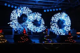 „LEDinės Kalėdos“ Miklusėnuose abejingų nepaliko