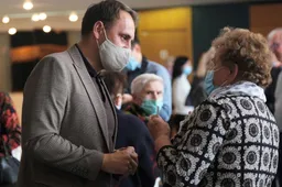 Pagyvenę žmonės sulaukė N. Cesiulio dėmesio ir vaišių