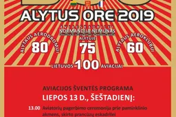 Aviacijos šventė „Alytus ore 2019“ skelbia programą