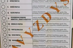 Dzūkiški pasirinkimai LVŽS ir TS-LK sąrašuose