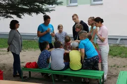 Vaikų vasaros dienos poilsio stovykla  mažuosius džiugina pramogomis ir išvykomis