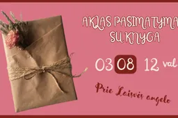 Aklas pasimatymas su knyga prie Laisvės angelo