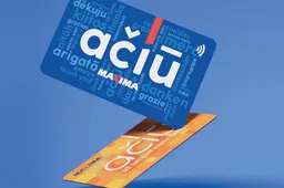 „Maxima“ korteles „Ačiū“ keičia į bekontaktes