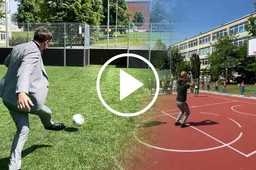 Aikštyną atidaręs Alytaus meras prie krepšinio baudų linijos nustebino olimpiados prizininką