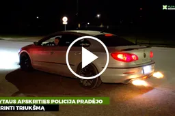 Alytaus policija tikrina triukšmingus automobilius