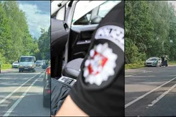 Pareigūnai vykdo eismo dalyvių elgesio kelyje kontrolę