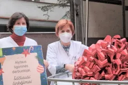 Alytaus ligoninę pasiekė kiek neįprasta, tačiau labai reikalinga kalėdinė dovana