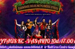 Tarptautinis koncertas „Čigoniškos sielos netylančios stygos“ Alytuje
