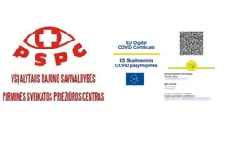 Alytaus rajono PSPC išduoda ES skaitmeninį COVID pažymėjimą