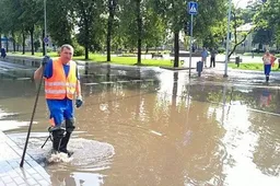 Vilniaus bei S. Dariaus ir S. Girėno gatvių sankryžoje buvo atsiradusi „jūra“