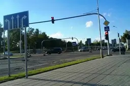 Nuo rugsėjo 24 dienos leidžiama apriboti eismą Naujosios, Žuvinto ir Raudonkalnio gatvių sankryžoje