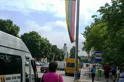 Nekabinantiems trispalvės - piniginės baudos