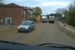 Vilniaus g. atkarpoje prie tilto – atkurtas dvipusis eismas