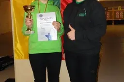 15-metės alytiškės Lietuvos čempionės strėlės nutaikytos į olimpiadą