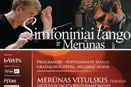 Valstybinis simfoninis orkestras Alytuje koncertuos su Merūnu