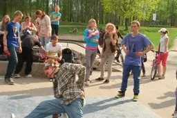Tarptautinė šokio diena paminėta Jaunimo parke