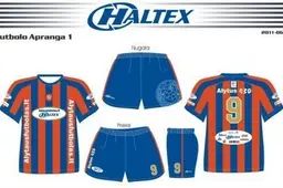 Alytaus futbolo mėgėjų rinktinei - Alytuje sukurta ir pagaminta apranga