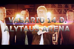 Vasario 14-ąją paskirk pasimatymą jubiliejiniame „Rondo“ koncerte Alytaus arenoje (LAIMĖK KVIETIMĄ!)