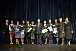 Geriausi Alytaus pedagogai apdovanoti premijomis ir plunksnomis