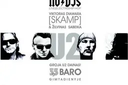 3,5 gimtadienis – su U2 dainomis