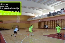 AAFF finale Alytaus arenoje kovos „Centras“, „Vidzgiris“ ir „netyčiukai“ Balbieriškis su „Pamiške“