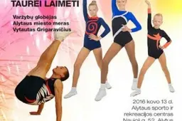 Aerobinės gimnastikos varžybos sugrįžtą į Alytų!