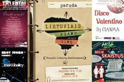 Savaitgalio gidas: daug meilės, blynų, šokių ir dainų