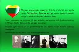 Vasario 14-ąją Alytuje – istorijai skirtas protų mūšis