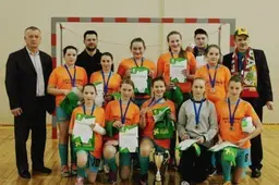 Alovės futbolininkėms - Lietuvos mokinių žaidynių medaliai