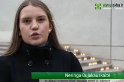 Alytuje paminėta pasaulinė žuvusiųjų eismo įvykiuose diena (VIDEO)
