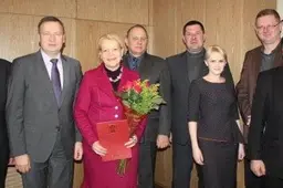 Linkėjo muzikos, juoko, nuoširdžių ir draugiškų žmonių