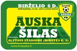 Alytaus „Auskos“ išvykoje pas Kretingos „Miniją“ - rezultatyvios lygiosios 3:3