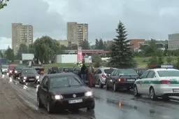 Alytuje, prie Gulbynės - trijų automobilių avarija (VIDEO. ATNAUJINTA)