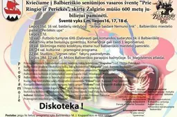 Švęsti Žalgirio mūšio jubiliejų kviečia Balbieriškis