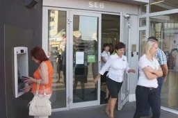 Garsinė pavojaus signalizacija SEB banke Alytuje - mokymai