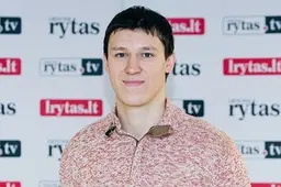 Alytiškis krepšininkas rungtyniaus „Lietuvos ryto“ komandoje