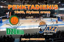 Antrasis „Dzūkijos“ krepšininkų žingsnis Alytaus arenoje – prieš kaimynus