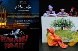 Savaitgalio gidas: koncertas tamsoje, „Scorpions Project“ ir „Skambantis spalvų miestas“