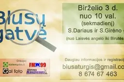 „Blusos“ ir jų turgelis – iš kiemelio į gatvę