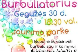 Šiandien miestą vėl užvaldys ... burbuliatorius (VIDEO)