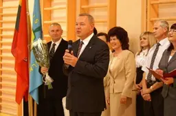Alytaus miesto savivaldybės meras Česlovas Daugėla ir mero pavaduotojos linkėjo sėkmingų naujųjų mokslo metų