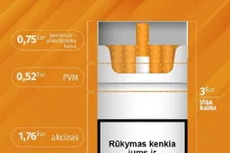 Nuo kovo 1 d. Lietuvoje didinamas akcizas cigaretėms