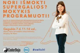 „Coder Dojo“ banga ateina į Alytų
