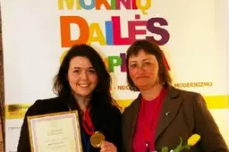 Daugiškė - respublikinės dailės olimpiados nugalėtoja