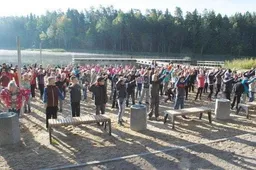 „Drevinuko“ mokinių ir mokytojų diena prabėgo prie Dailidės ežerėlio
